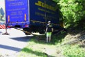 LKW in Boeschung A 3 Rich Frankfurt Hoehe Roesrath Lohmar P183